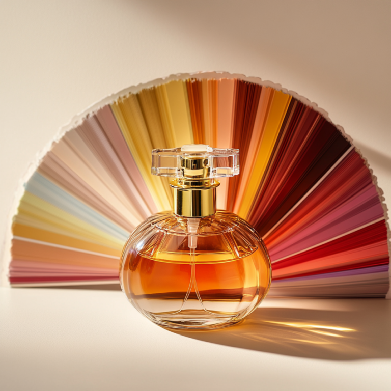 colores en perfumería